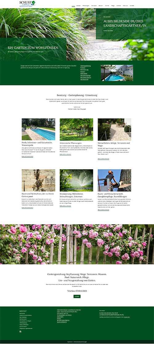 Website, Text, Fotografie Martens-Webdesign